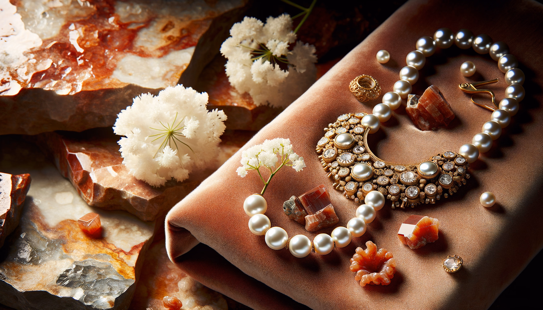 Обслуживание изделий с жемчугом и кораллом