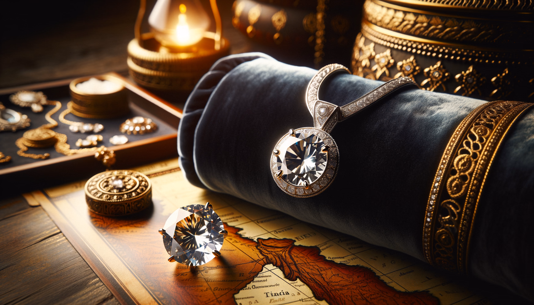 Ожерелья с бриллиантами — краткая биография света