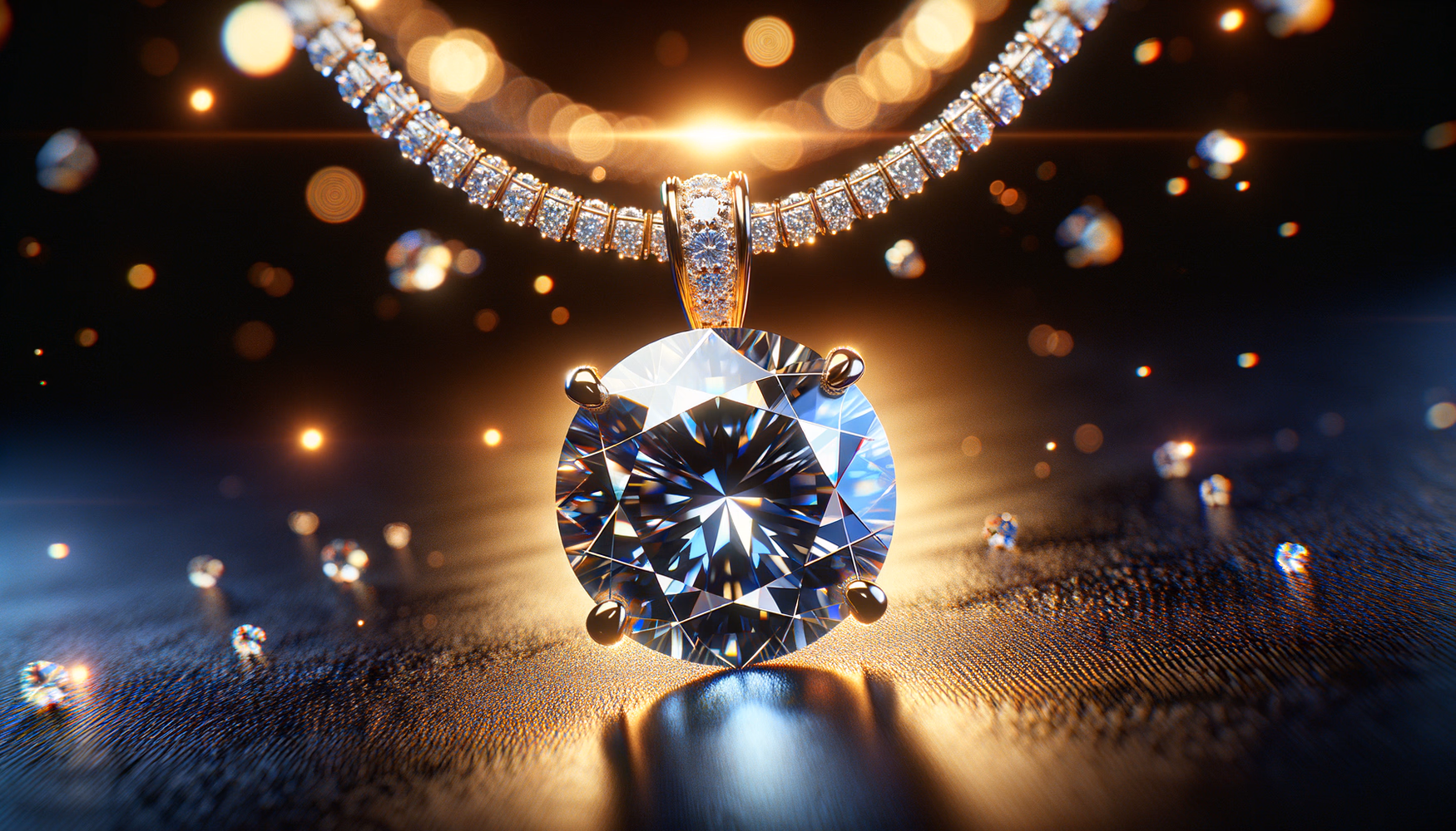 Ожерелья с бриллиантами — огненный алфавит к летописи шеи