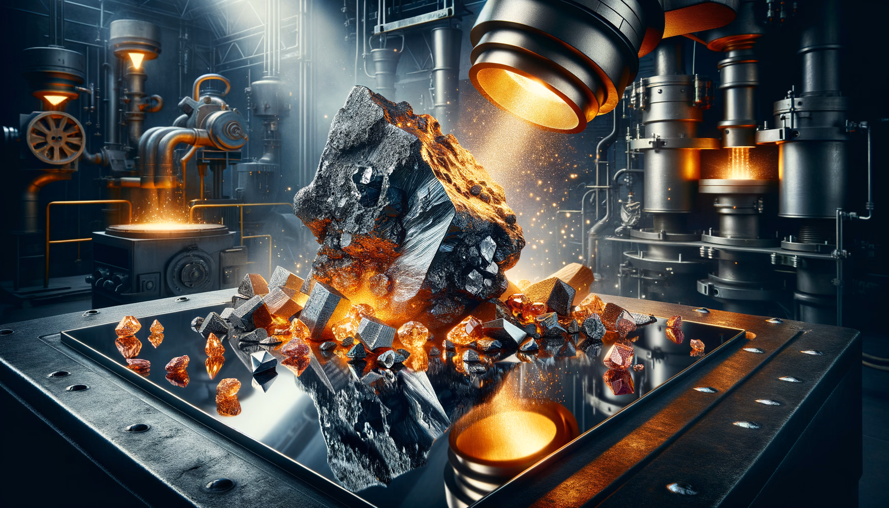 Производство меди из сульфидных руд: обжиг, плавка и конвертация в металл