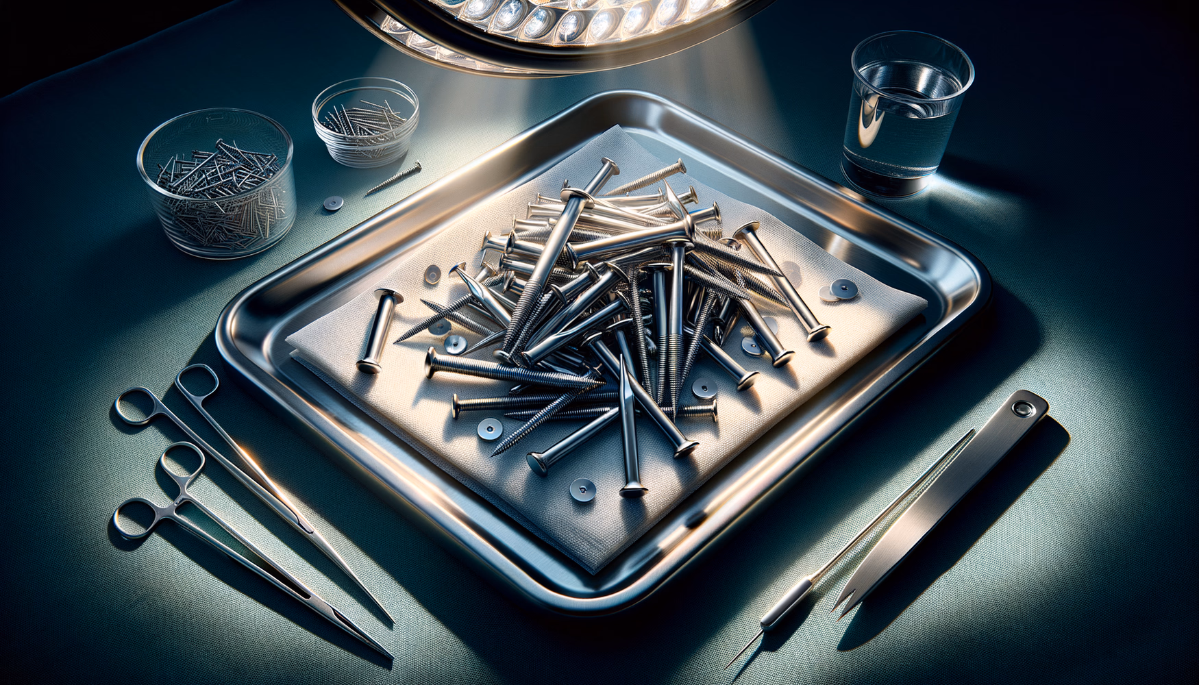 Скобы и штифты: использование стали и титана в остеосинтезе