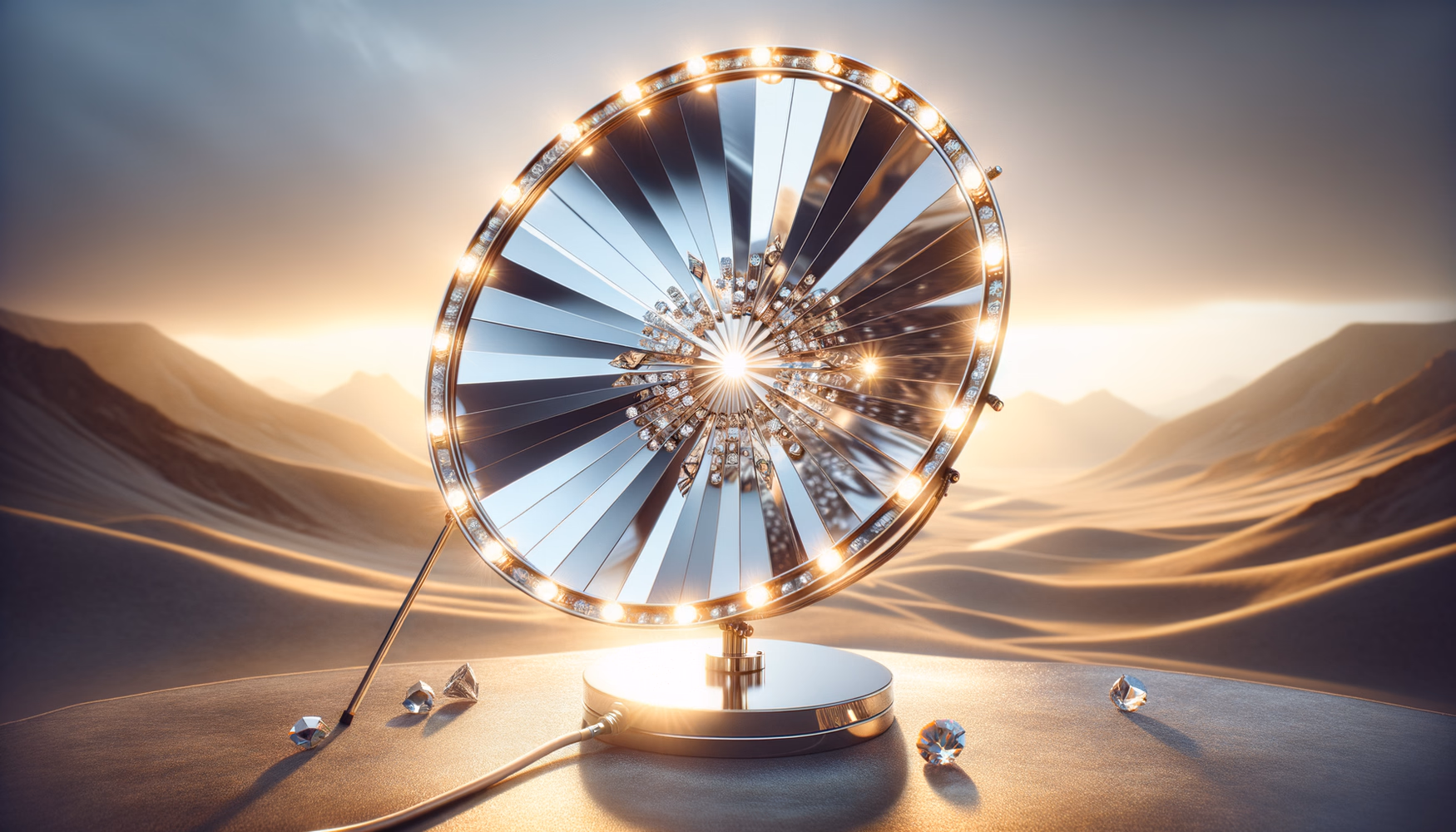 Солнечный термогенератор: зеркала с серебряным покрытием концентрируют энергию