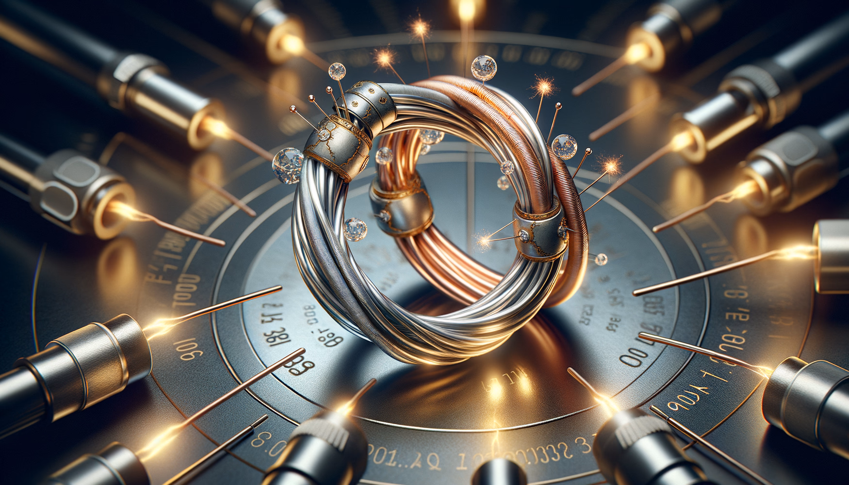 Термопары: соединения хрома, никеля, платины для измерения температуры