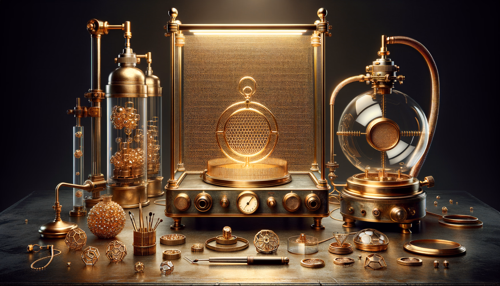 Вакуумная электроника: золочение сеток и анодов в электронных лампах