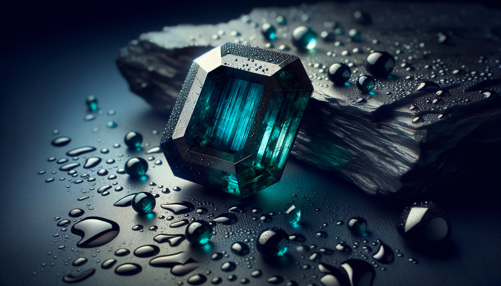 Замбийские изумруды: особенности цвета