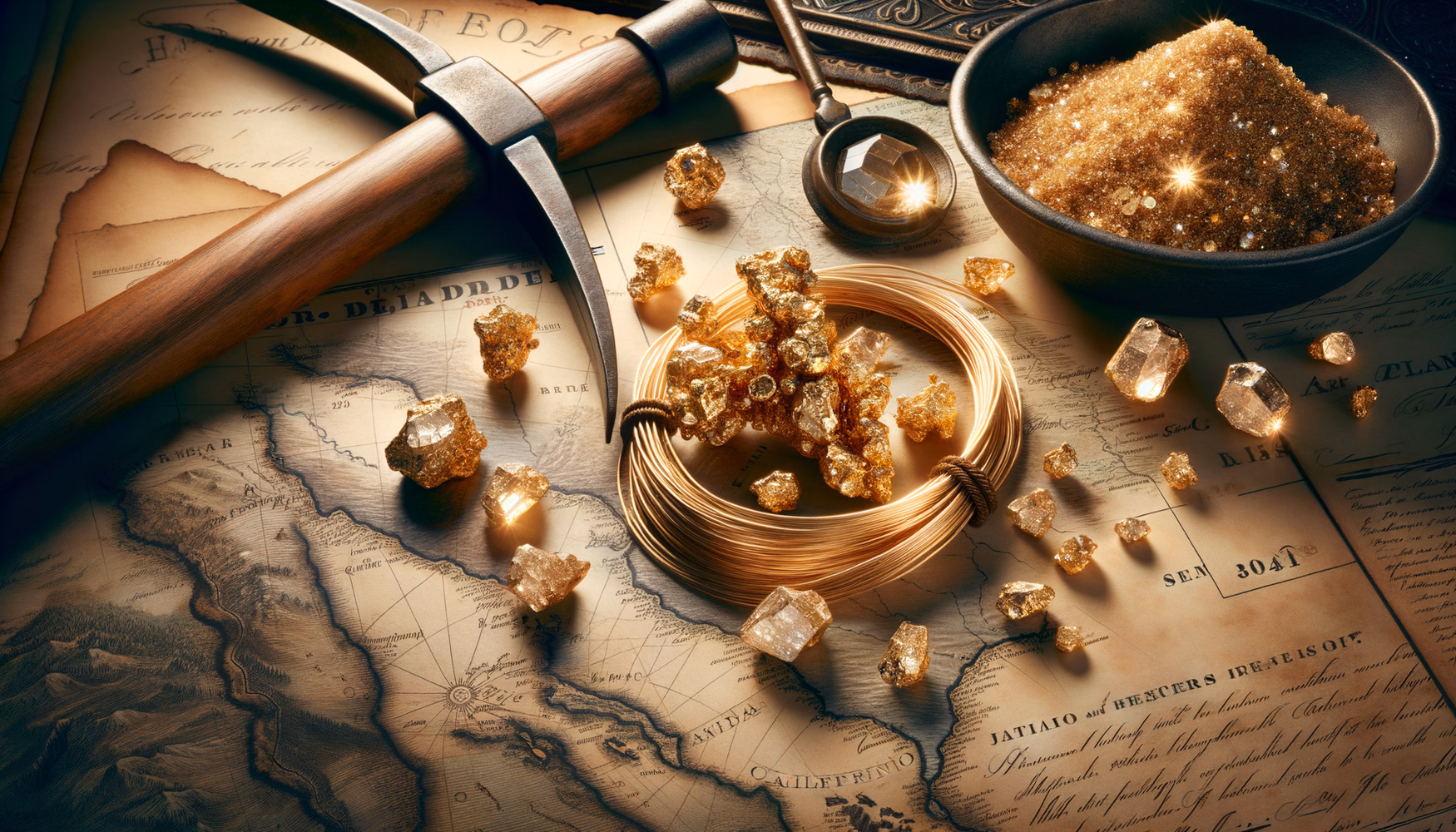 Золотая лихорадка Калифорнии: Сьерра-Невада как магнит для искателей 1849 года