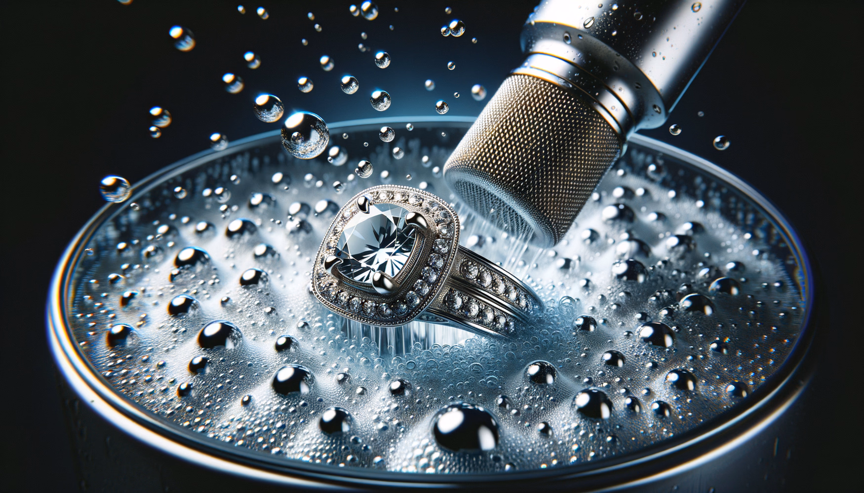 Контроль температуры при ультразвуковой очистке украшений с инкрустацией