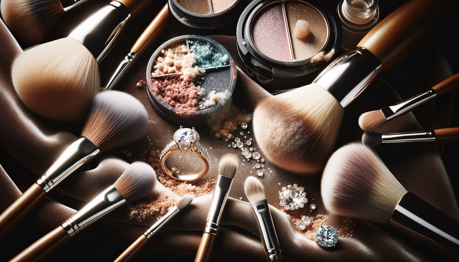 Очистка изделий после контакта с косметикой