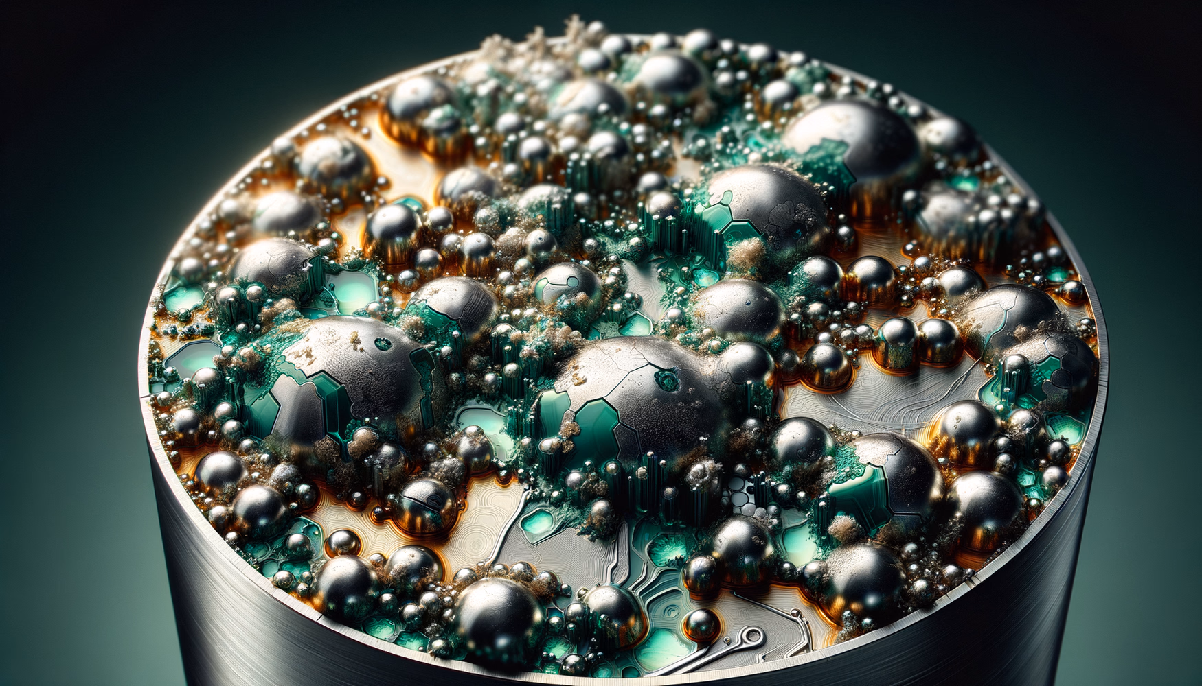 Очистка от продуктов окисления никеля