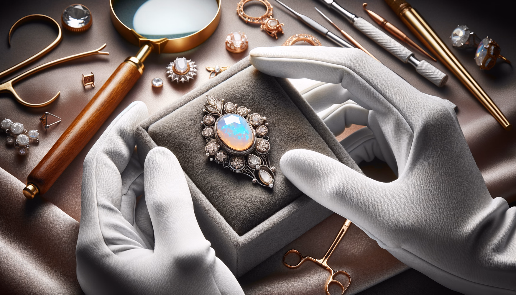 Очистка от следов клея под вставками