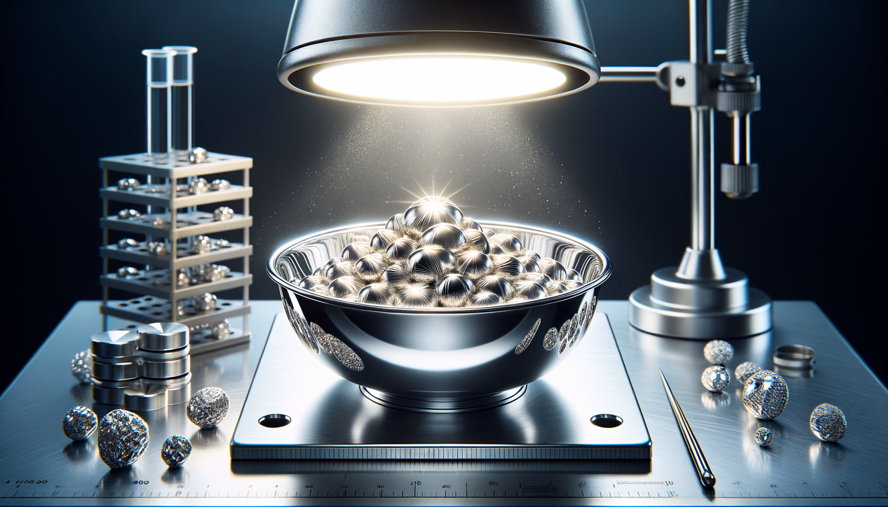 Очистка платиновых изделий от микрочастиц кремния после обработки