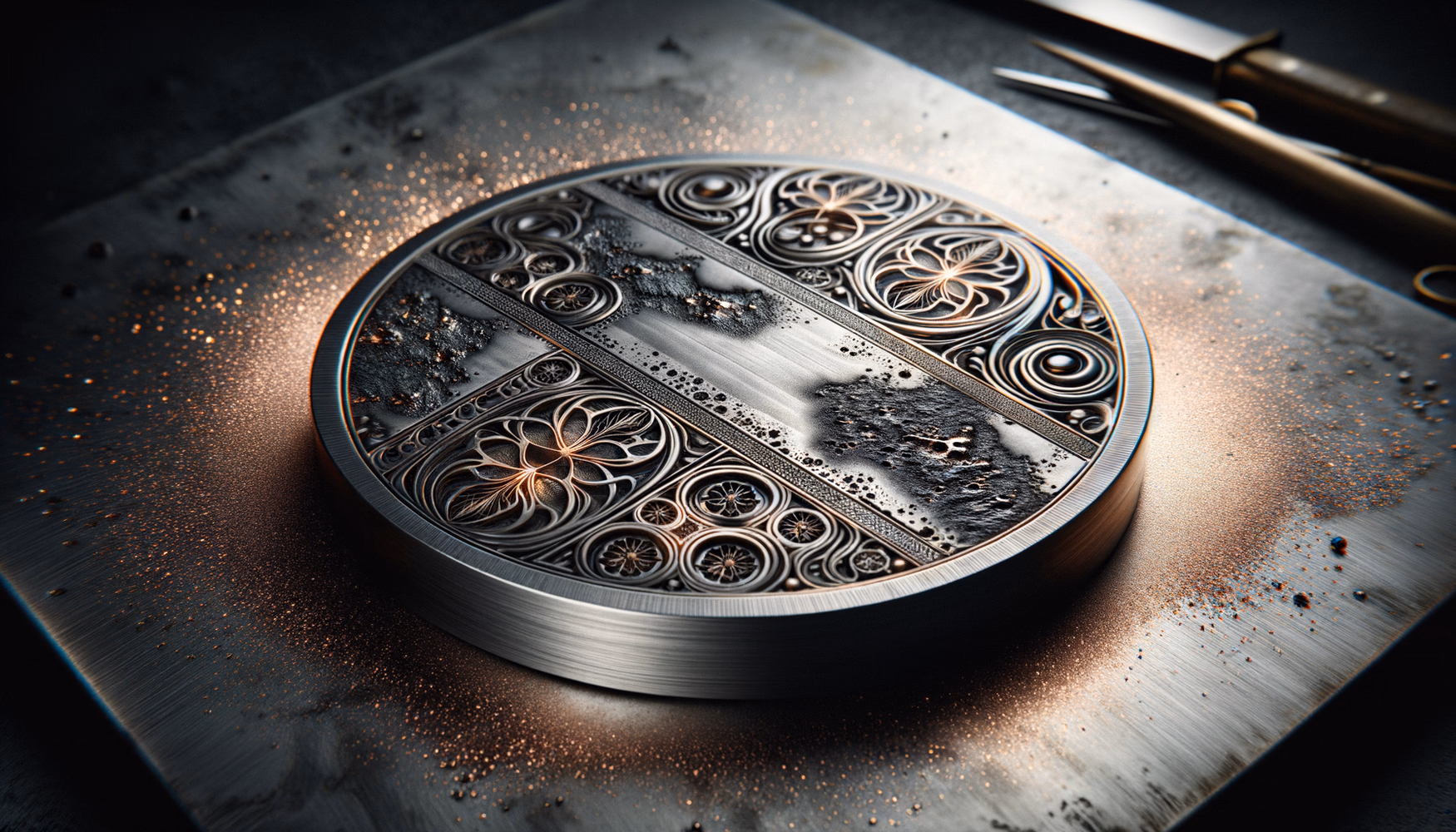 Очистка после нагрева без потери покрытия