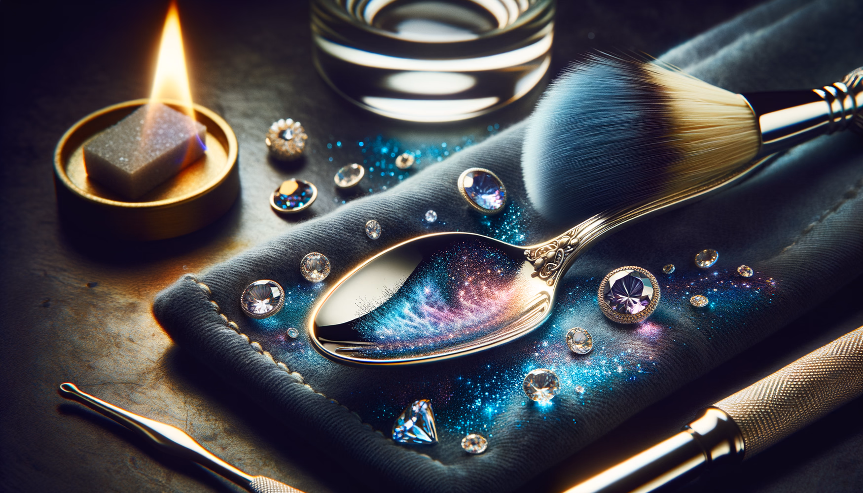 Очистка серебра после нагрева