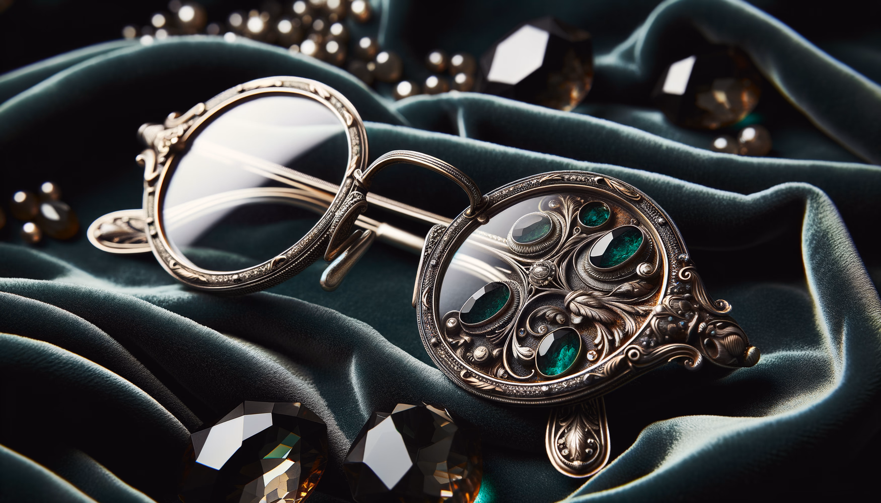 Очистка серебра с внутренней стороны оправ