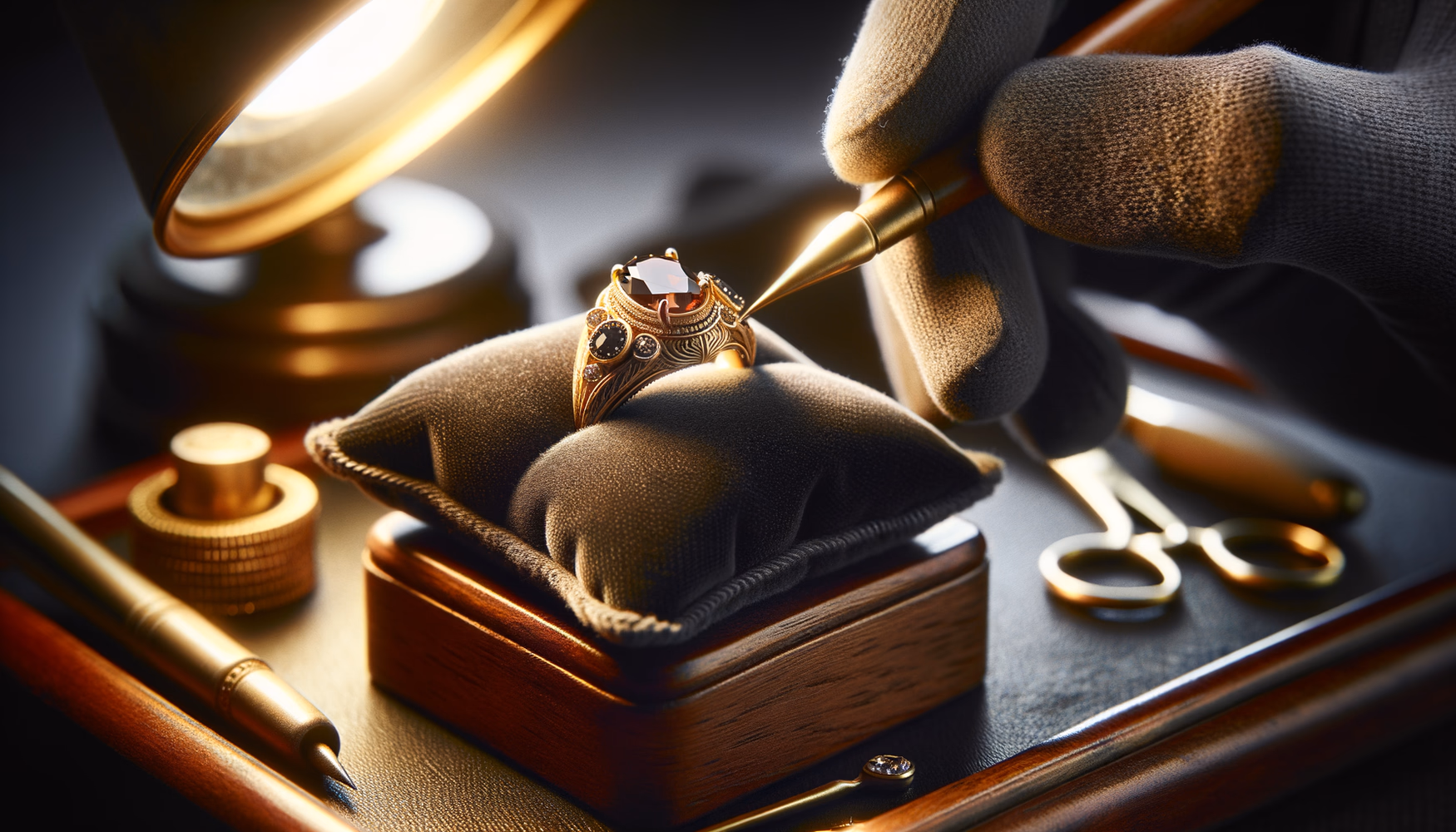 Очистка золота от продуктов коррозии при хранении