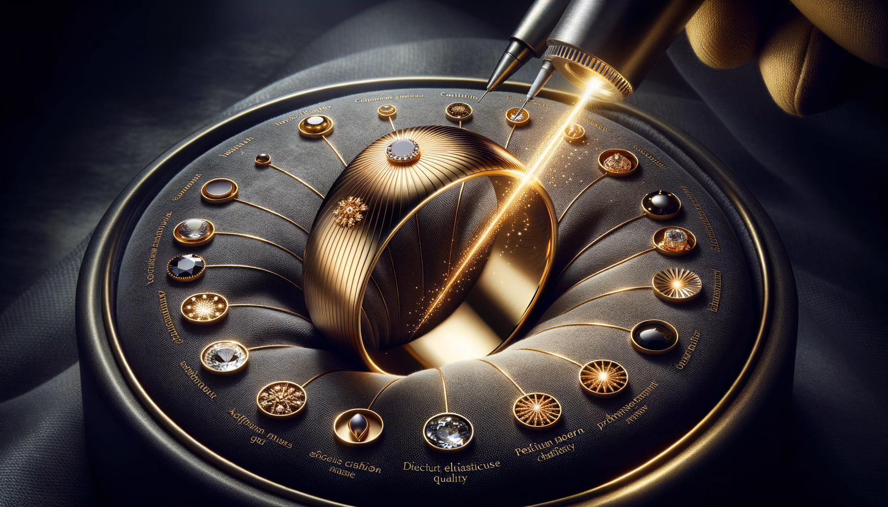 Очистка золота после лазерной пайки