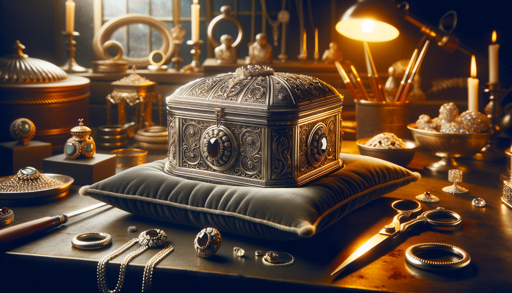 Регенерация блеска серебра после химического травления