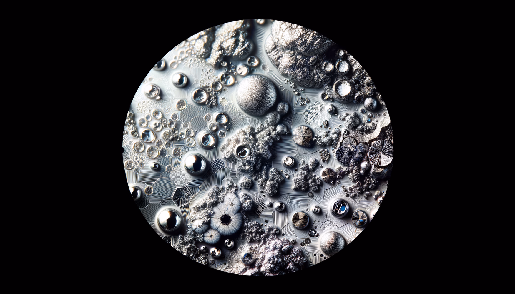 Реставрация микросколов на поверхности металла