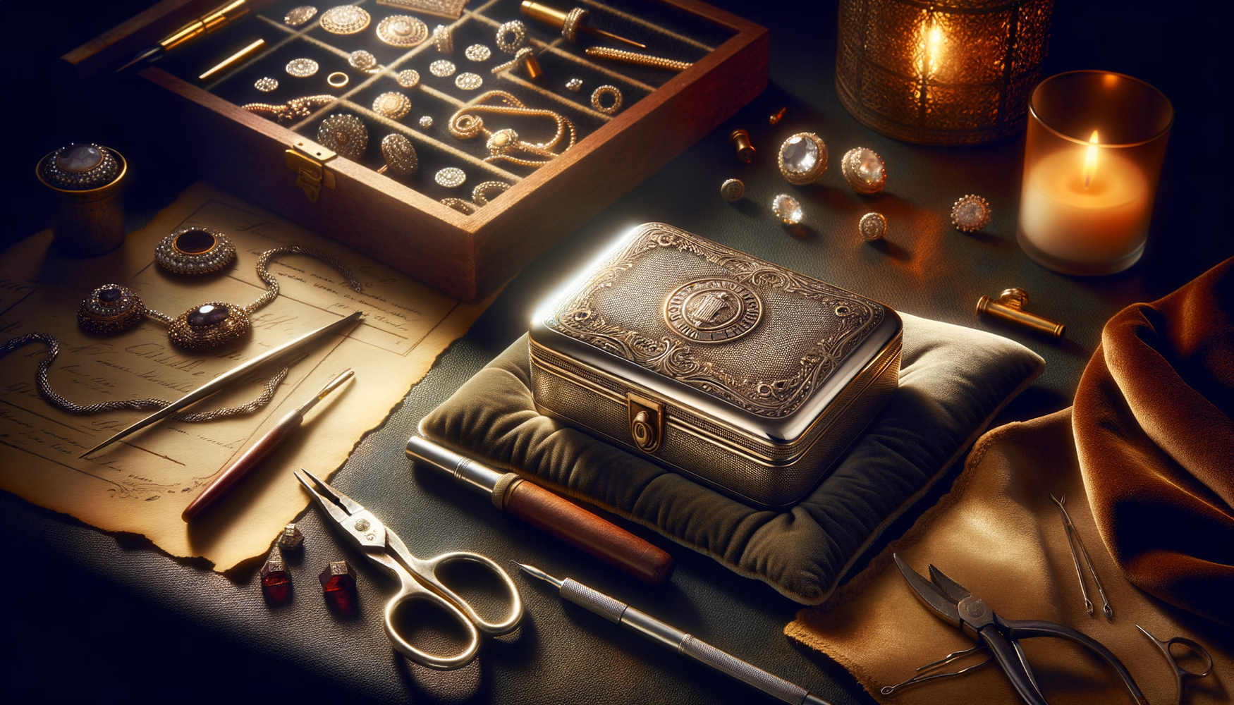 Реставрация мягких пайки на антикварных изделиях