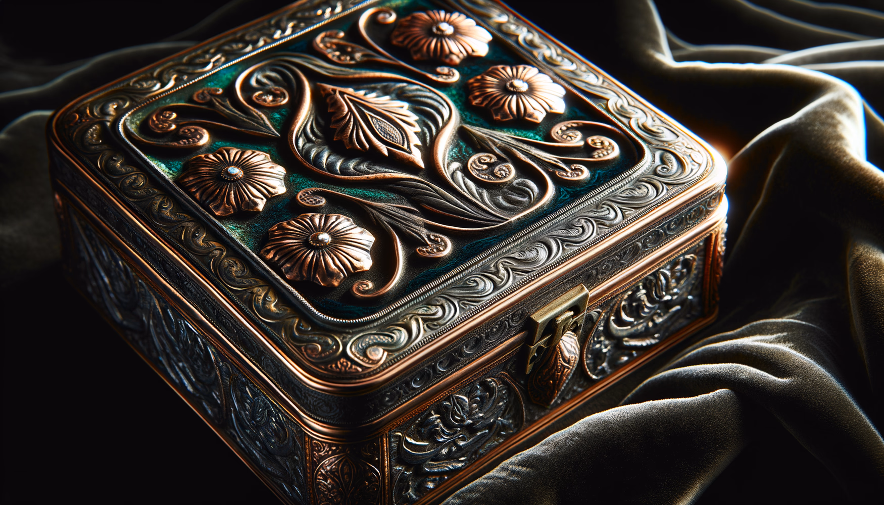 Удаление коррозионных следов на медных вставках