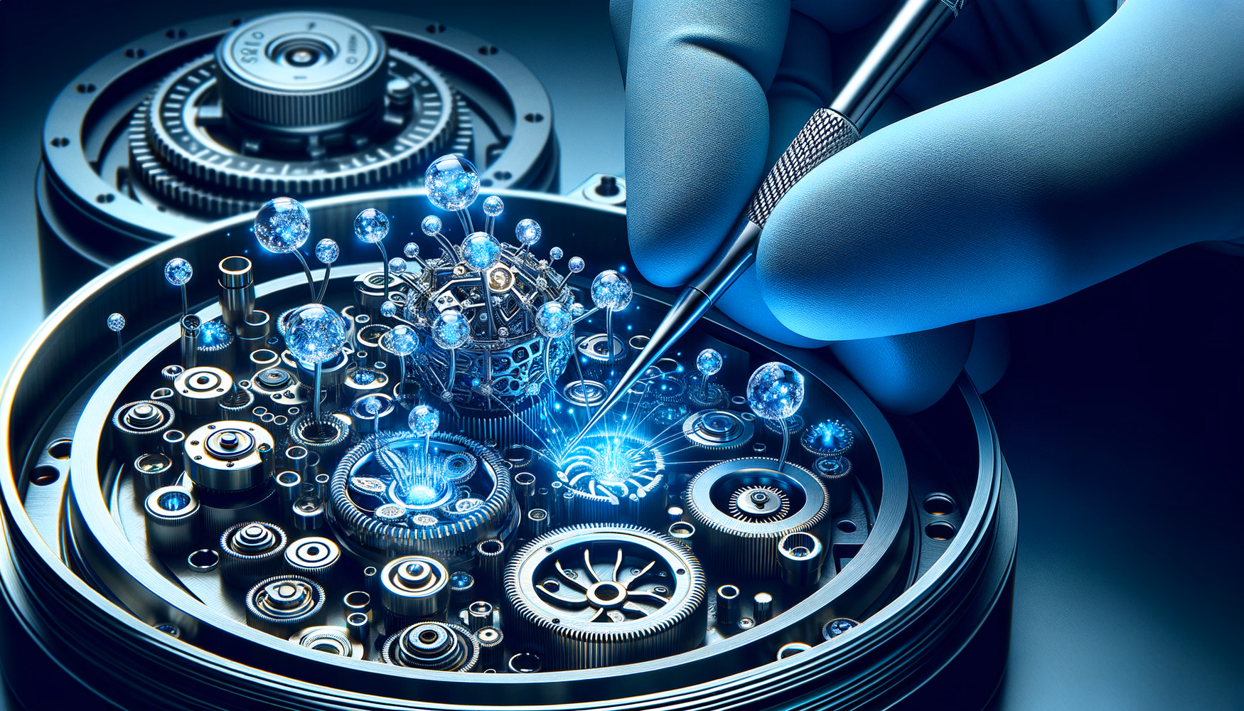 Удаление микрозагрязнений из труднодоступных мест