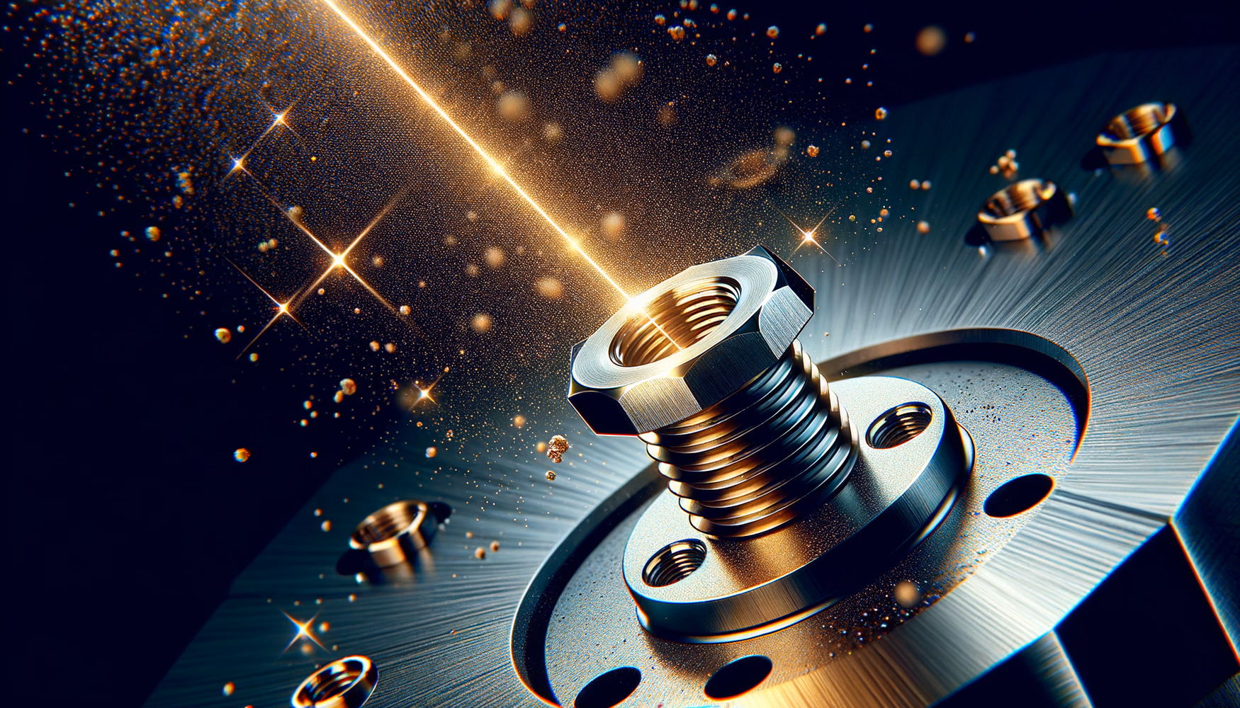 Удаление пыли из микрорезьбы оправ