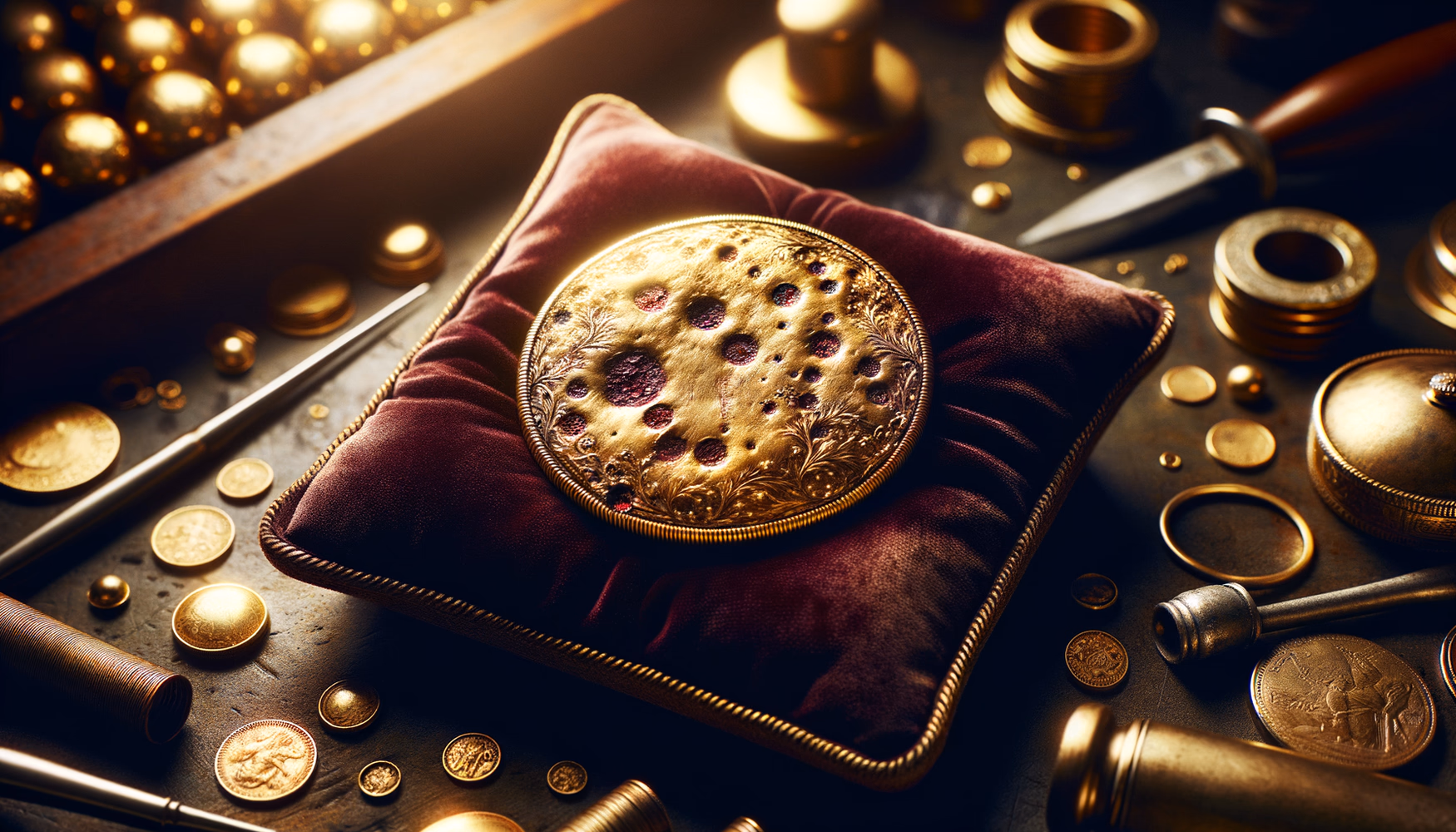 Удаление следов кислот с поверхности золота