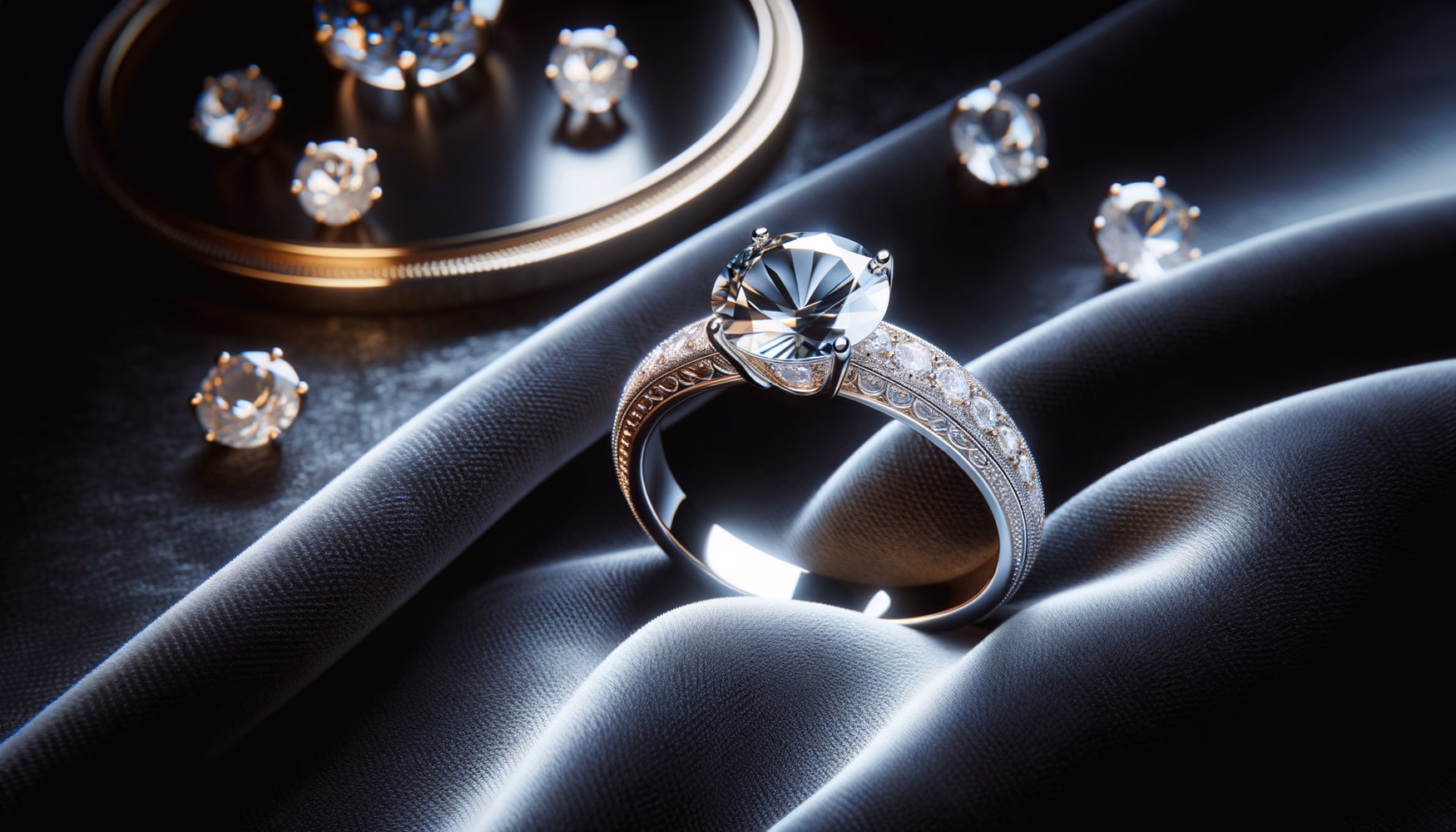 Удаление тёмного налёта с белого золота без механического стирания слоя