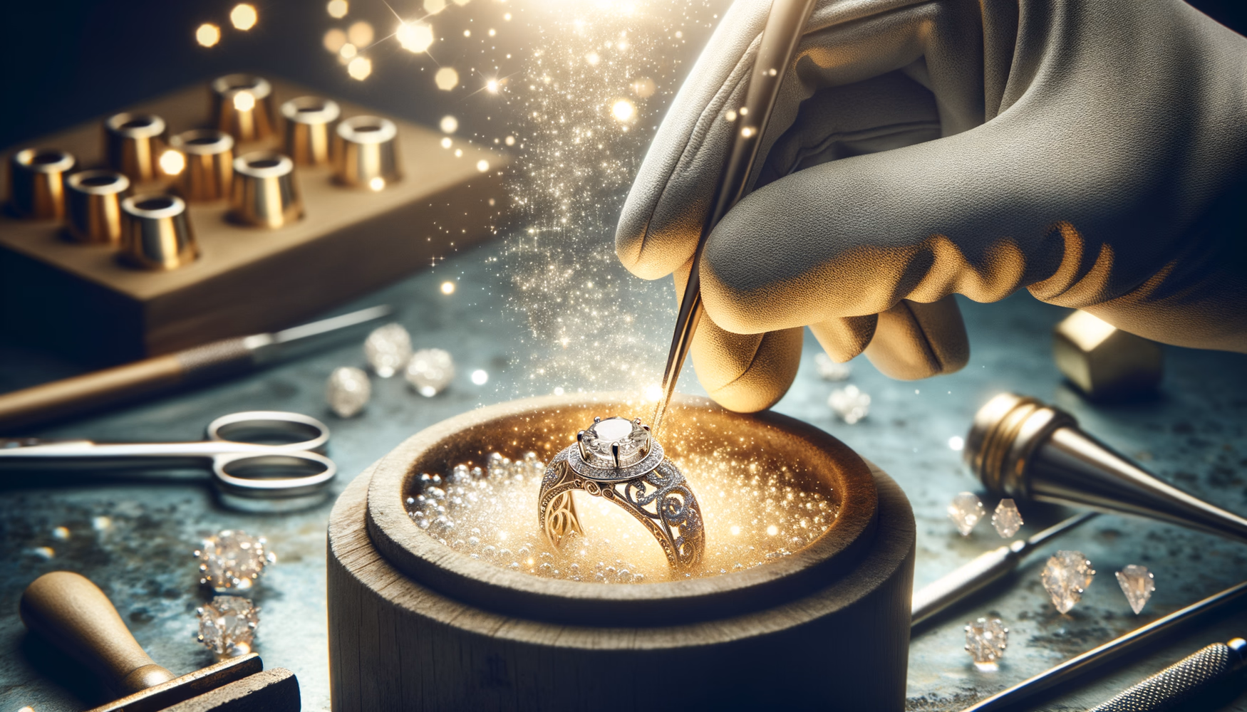 Уход за украшениями, подвергшимися электрофорезу