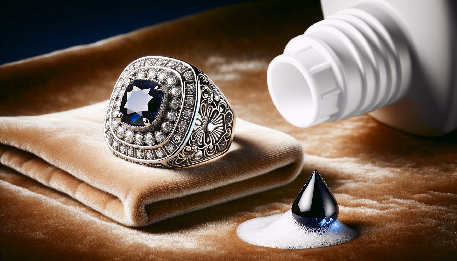 Восстановление цвета после контакта с моющими средствами